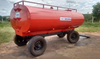 Carreta tanque agrícola para trator